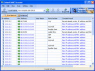 Colasoft MAC Scanner Pro screenshot